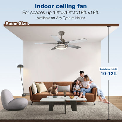 warmiplanet 52" Carter Ceiling Fan (WICF03)