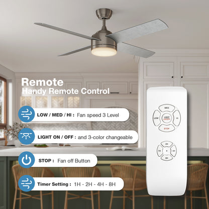 warmiplanet 52" Esthetic Ceiling Fan (WICF04)
