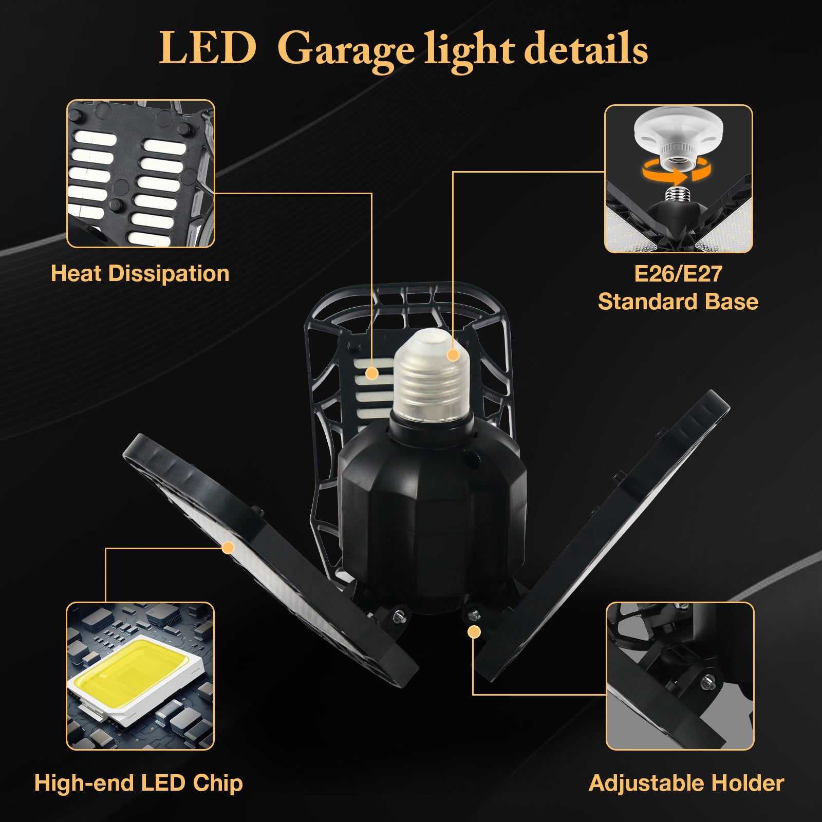 60W LED Garage light