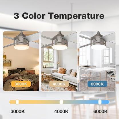 warmiplanet 52" Esthetic Ceiling Fan (WICF04)
