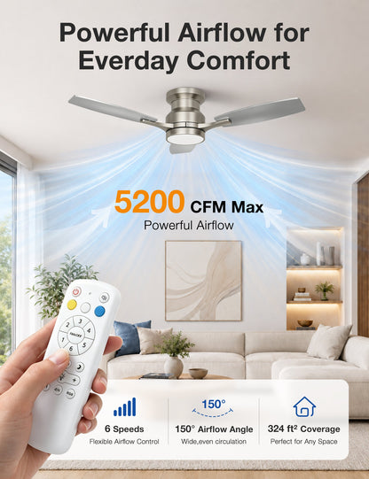 Warmiplanet ceiling fan powerful airflow